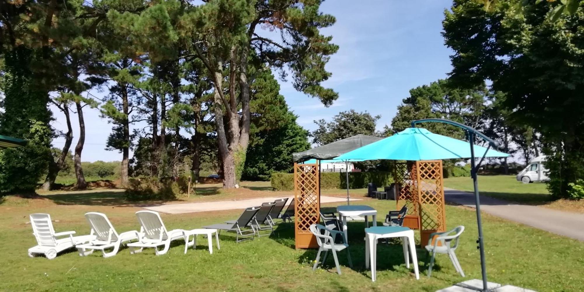 Camping Des Pierres Debout Névez Buitenkant foto
